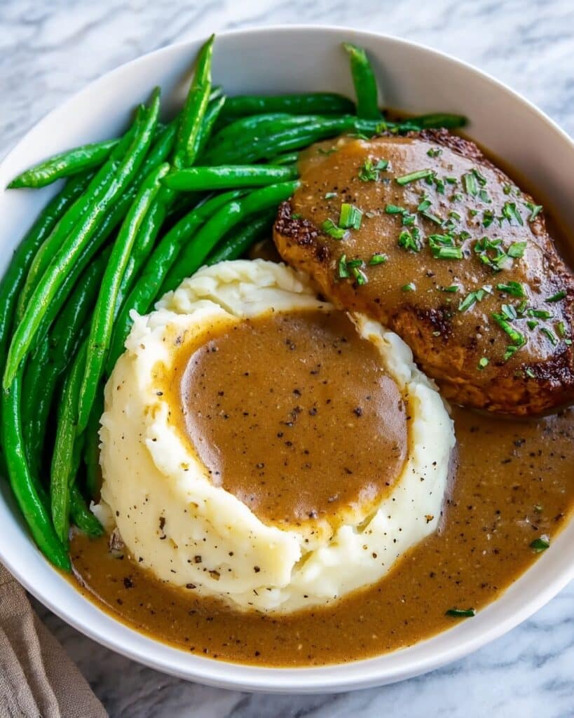 Chicken with Homemade Gravy Recipe