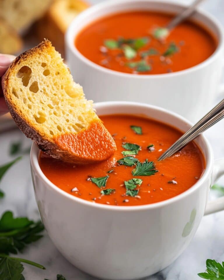 5-Minute Creamy Vegan Tomato Soup Recipe
