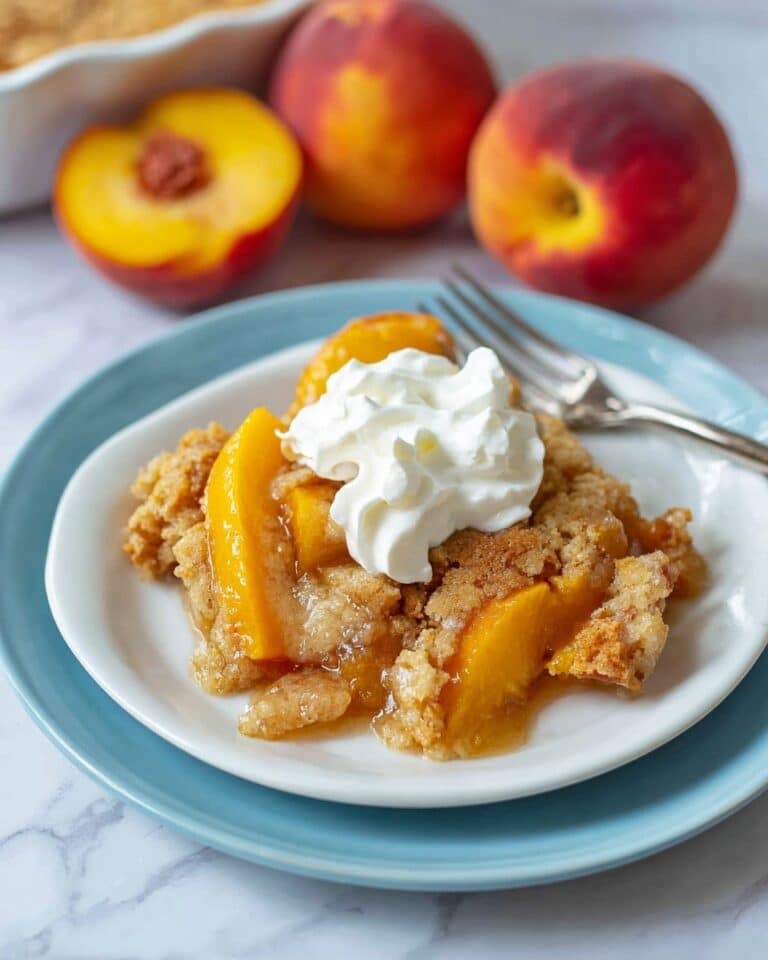 Whole Wheat Peach Cobbler with Freshly Milled Flour Recipe