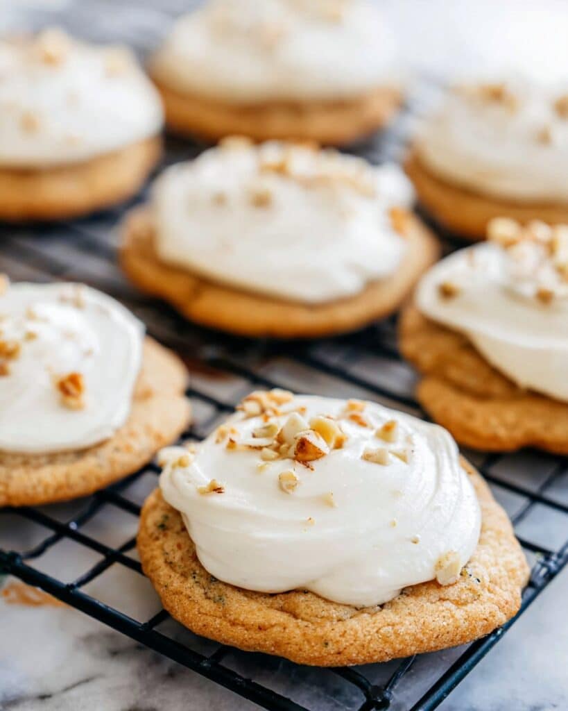 Zucchini Cookies with Cream Cheese Frosting Recipe