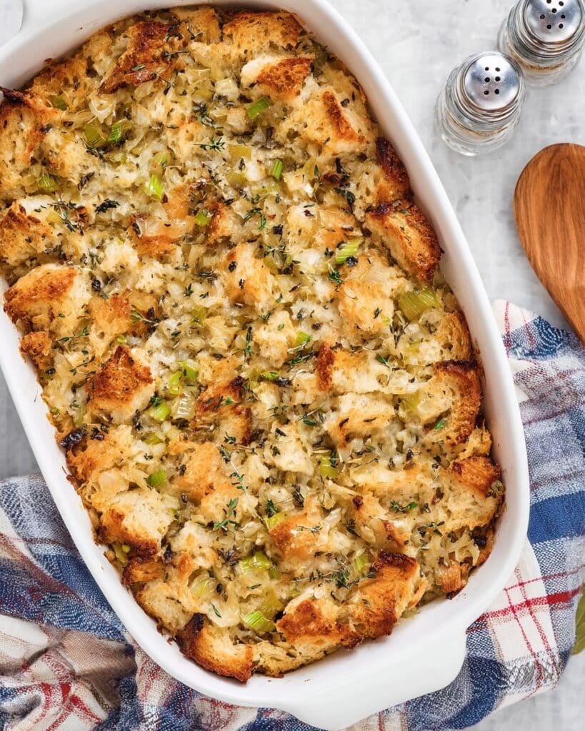 Baked Oyster Dressing from Emeril Lagasse Recipe