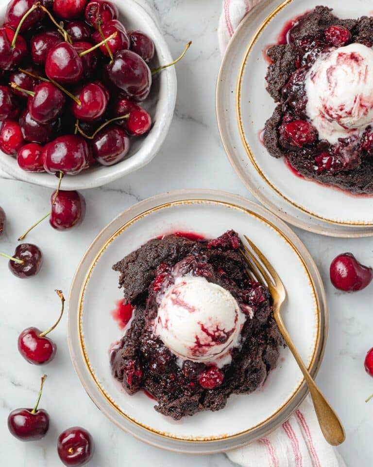 Slow Cooker Chocolate Cherry Dump Cake Recipe