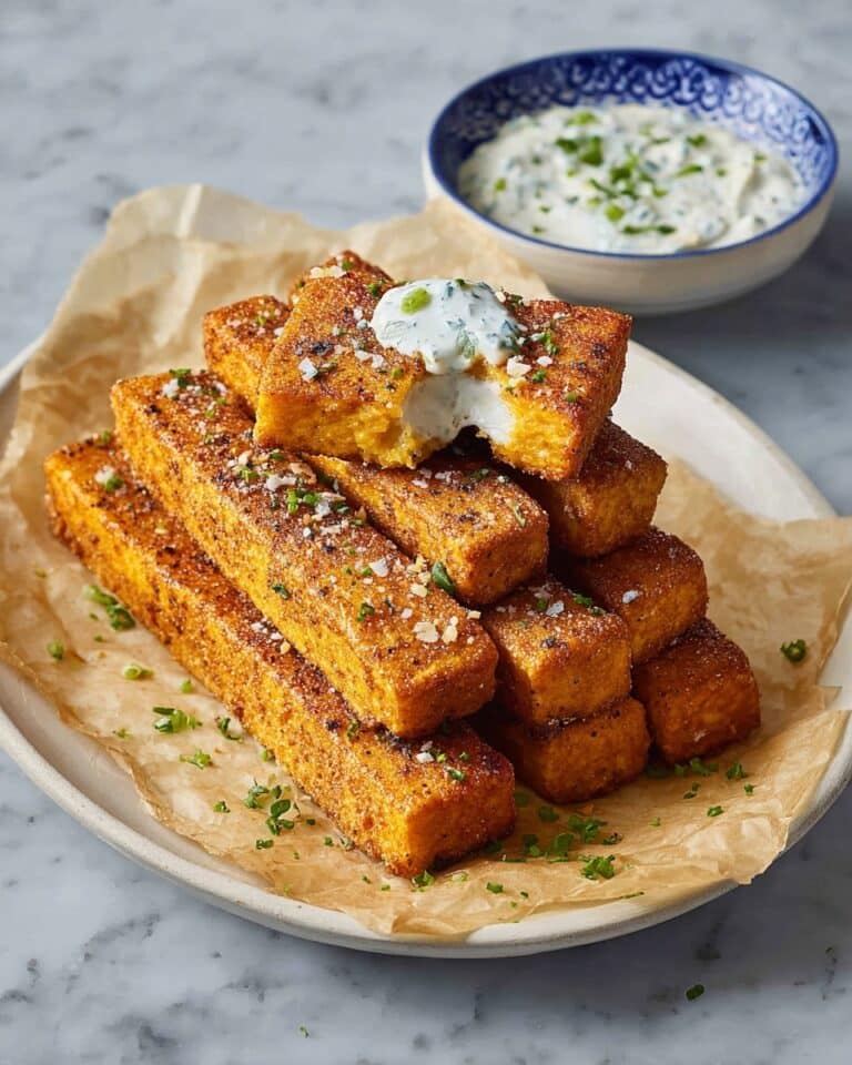 Crispy Baked Tofu Tenders with Savory Seasonings Recipe