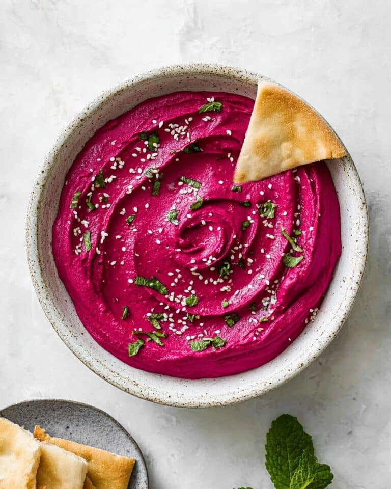 Silky Beet Dip Recipe