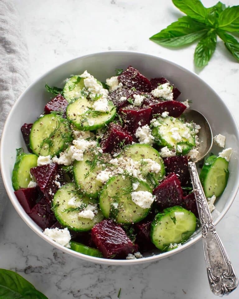 Cucumber and Beet Salad Recipe
