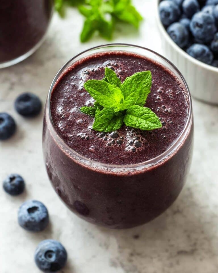 Blueberry Slushie (3 Ingredients) Recipe