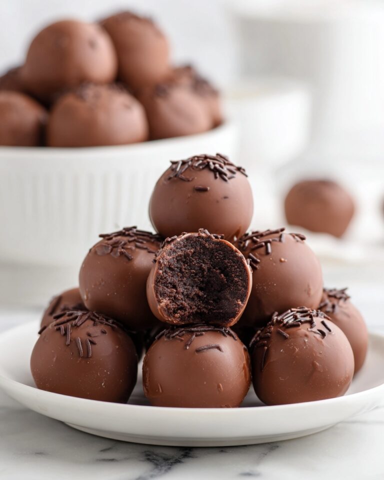 Easy Brownie Truffles Recipe
