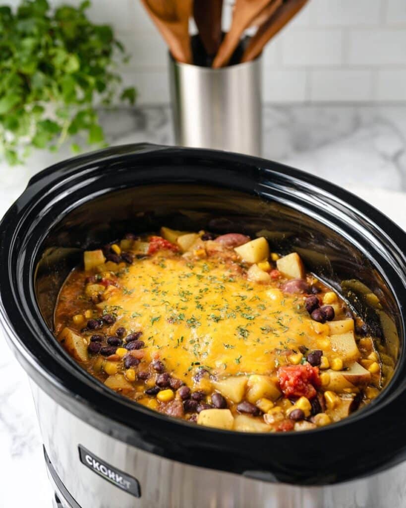 Slow Cooker Cowboy Casserole Recipe