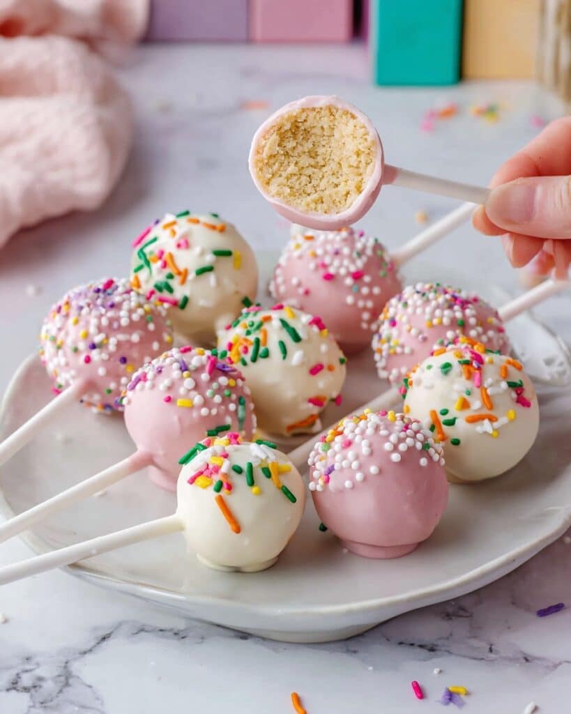 Homemade Cake Pops Recipe