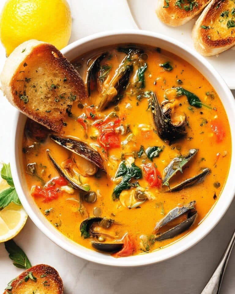 Tomato Coconut Mussels Recipe