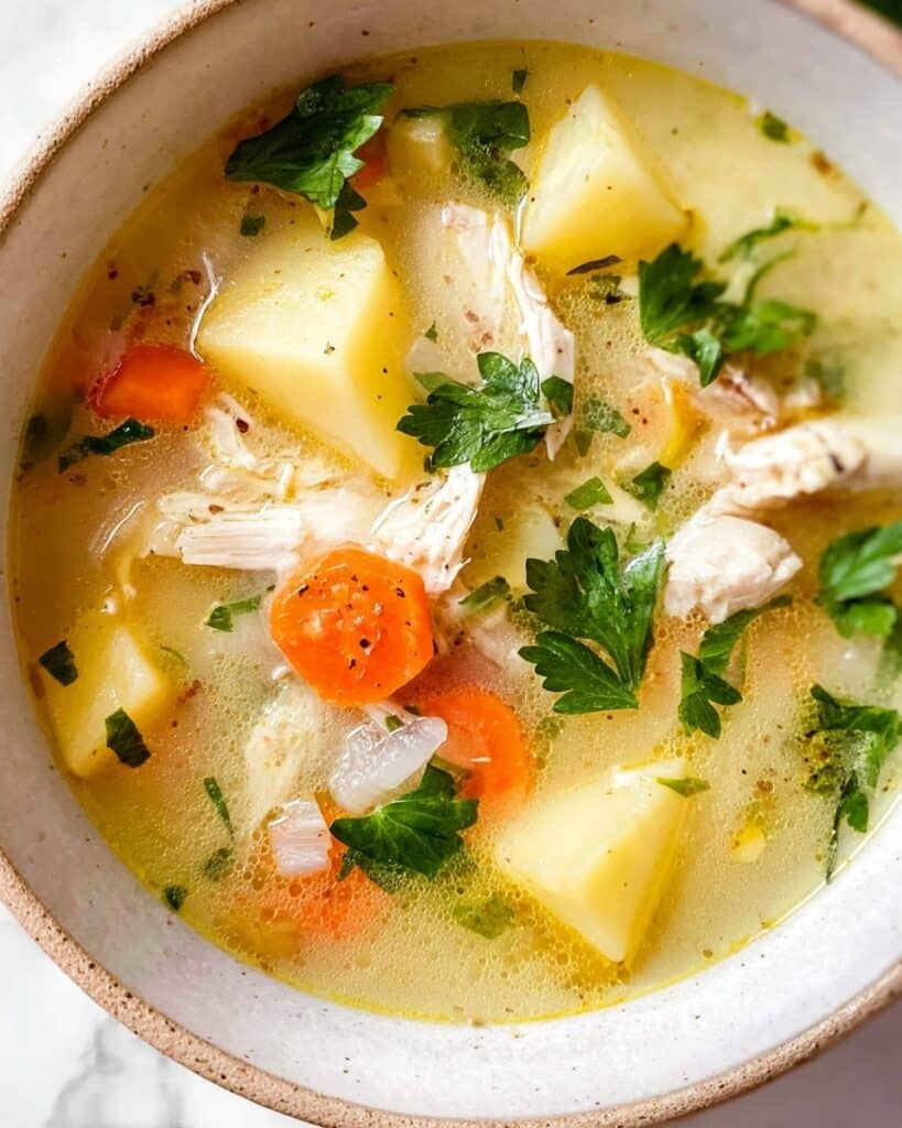 Chicken, Leek, and Potato Soup Recipe