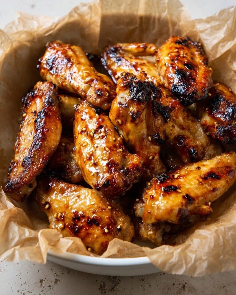 Sticky Marmalade Chicken Wings Recipe
