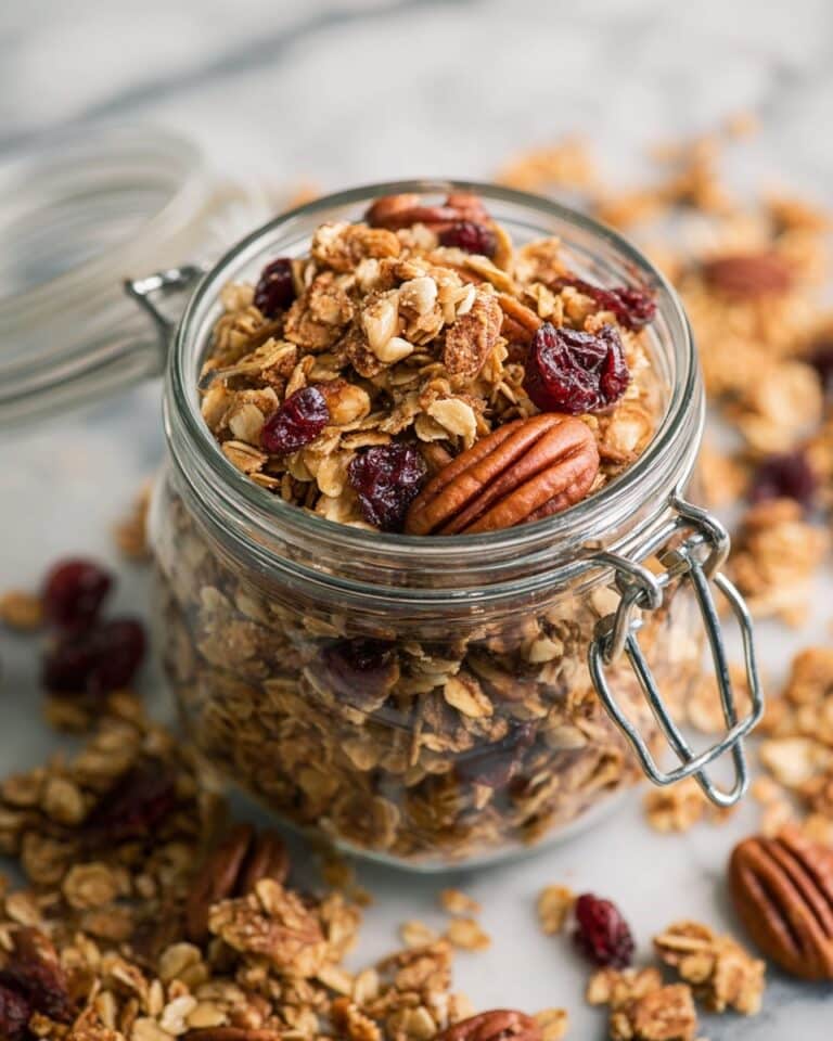 Maple Pecan Granola Recipe