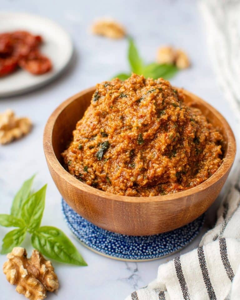 Sun-Dried Tomato Pesto (Red Pesto) Recipe