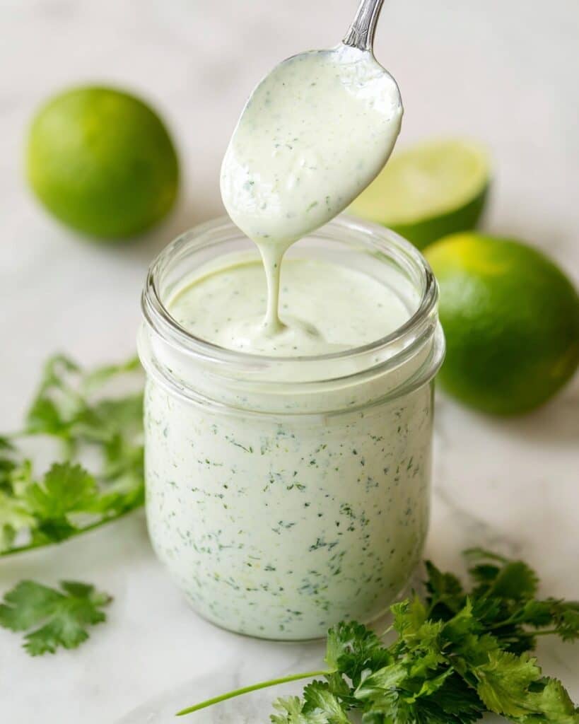 Cilantro Lime Crema Recipe