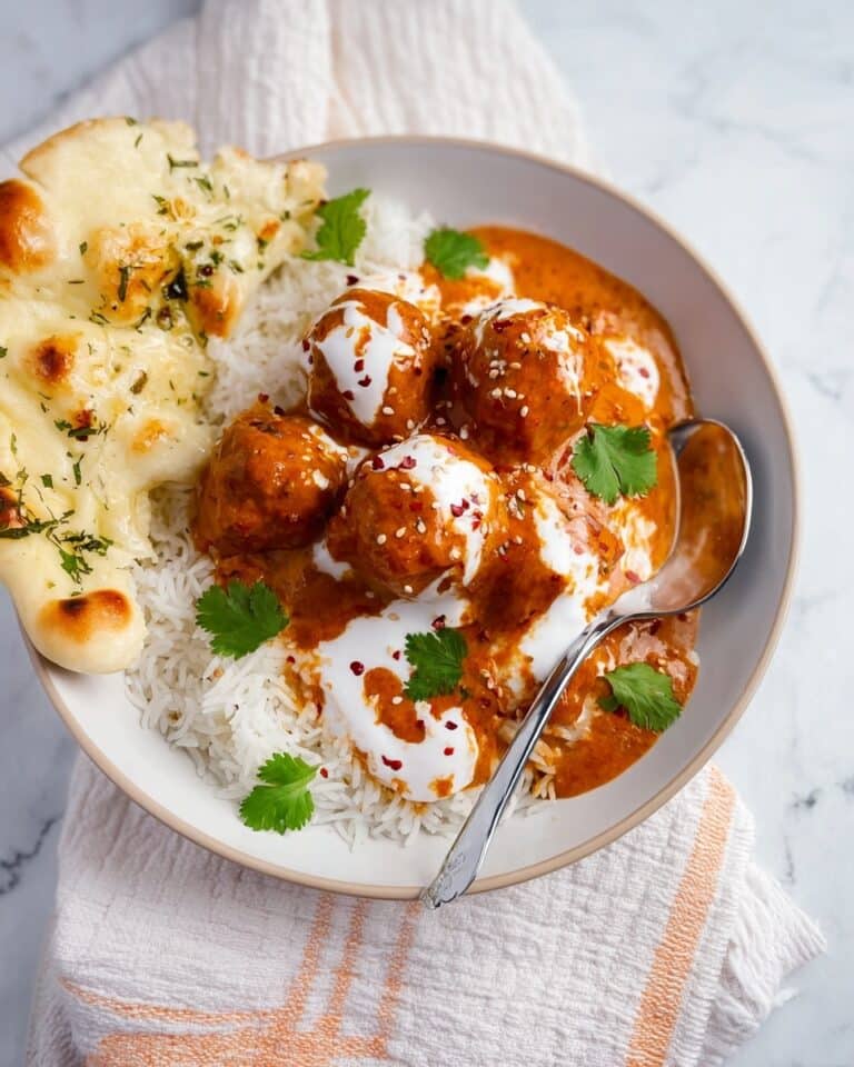 Butter Chicken Meatballs Recipe