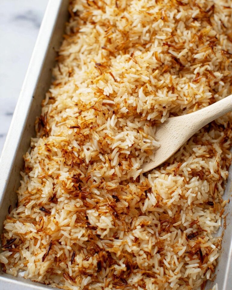 Sheet Pan Crispy Rice (Viral Tiktok Recipe) Recipe