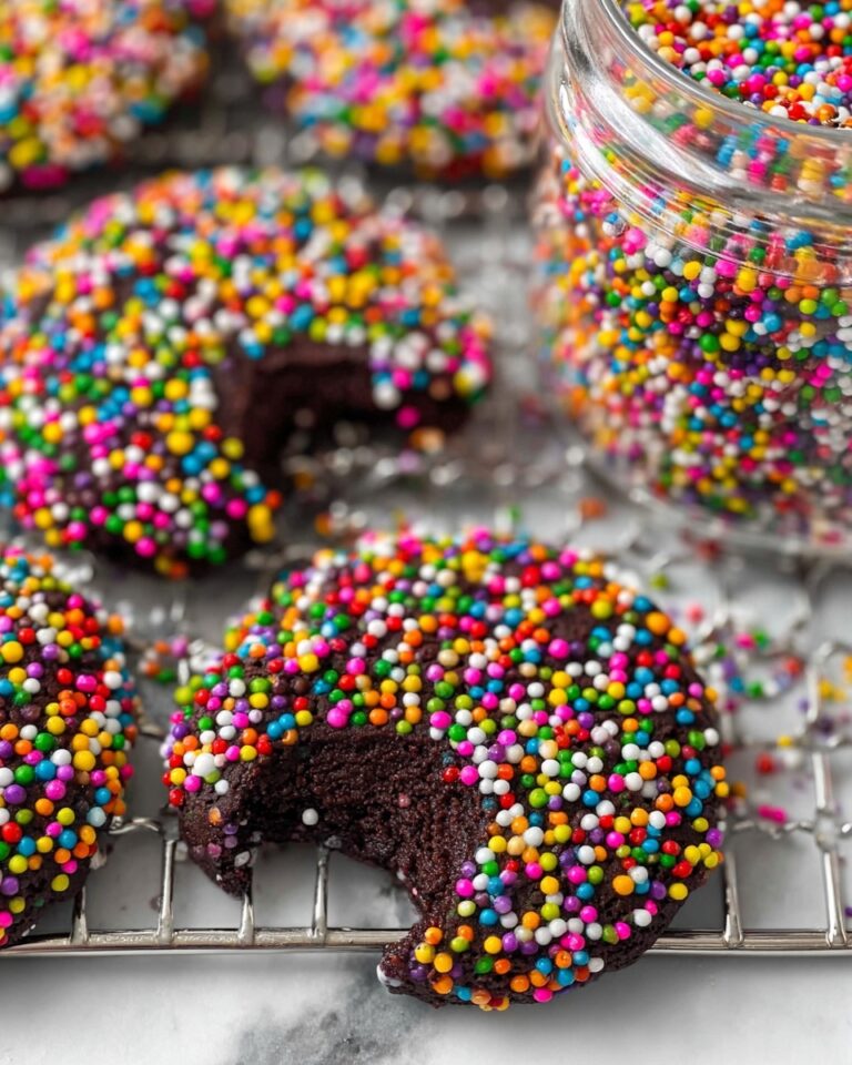 Chocolate Sprinkle Cookies Recipe