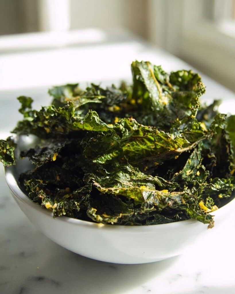 Vegan Cheezy Kale Chips Recipe