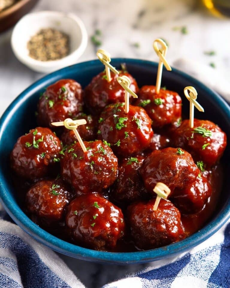 Bourbon Party Meatballs Recipe