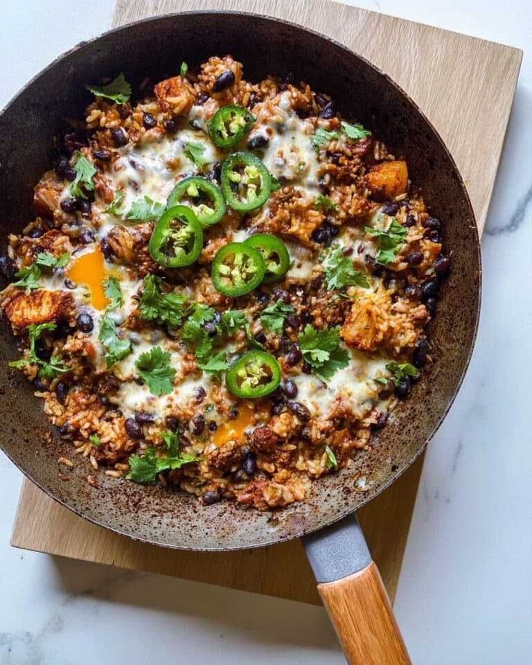 Mexican Chicken and Black Bean Skillet Recipe