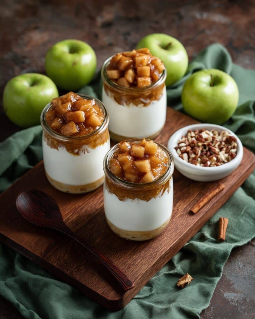 Apple Pie Overnight Oats Recipe