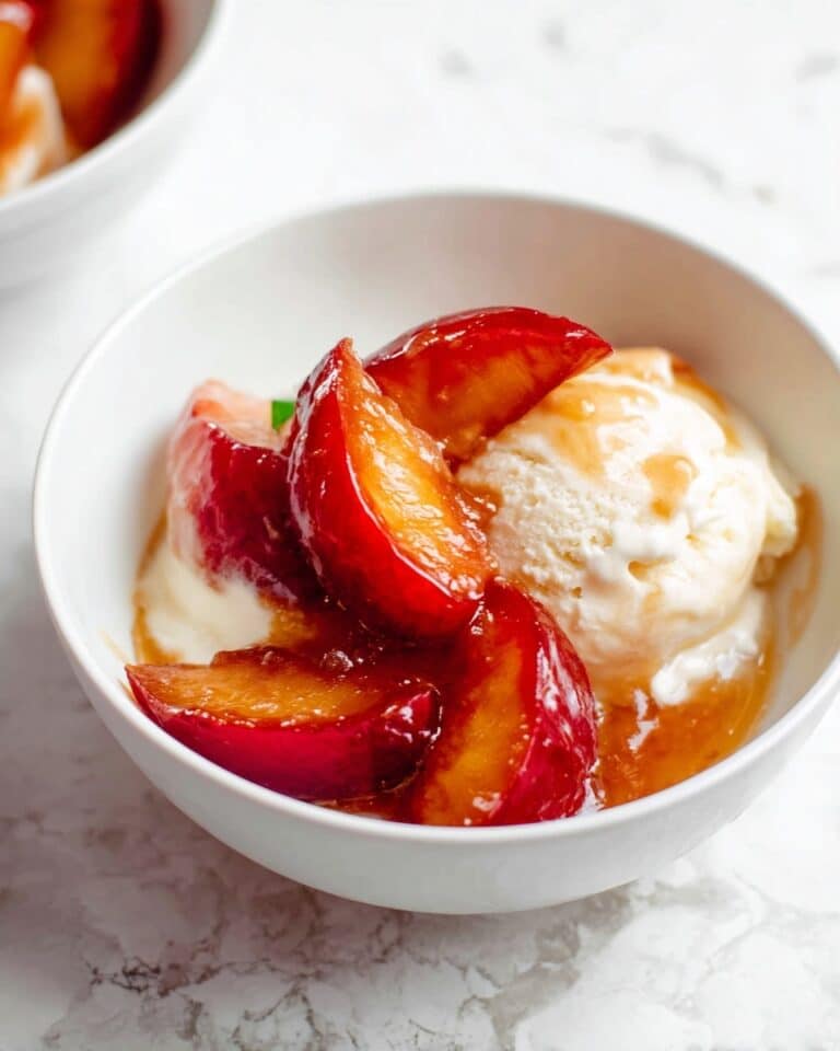 Caramelized Peaches Recipe