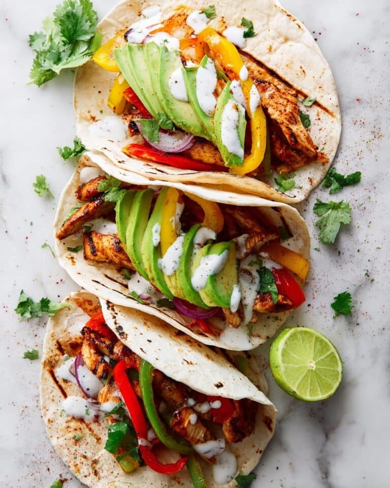 Chipotle Sheet Pan Chicken Fajitas Recipe