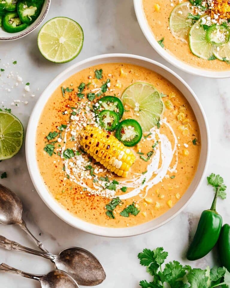 Mexican Street Corn Soup Recipe