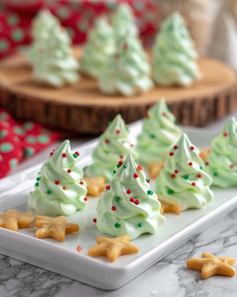Christmas Meringue Cookie Recipe
