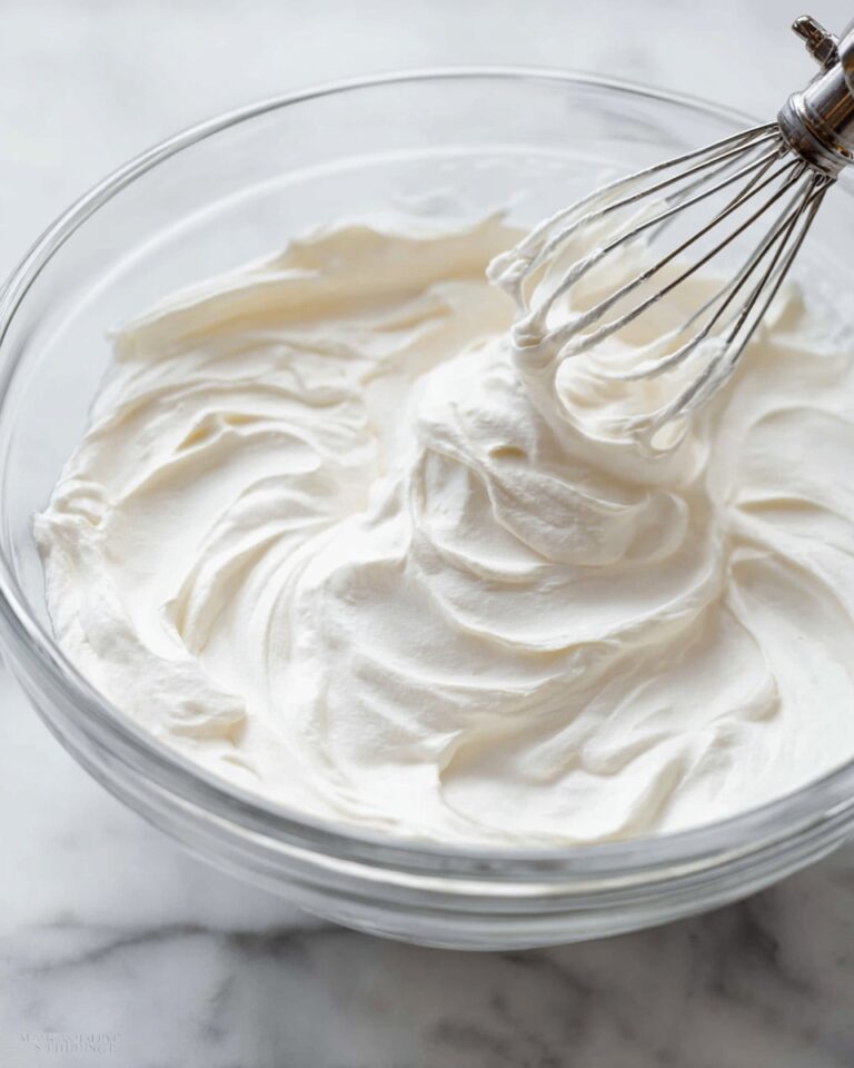 Homemade Whipped Cream Recipe