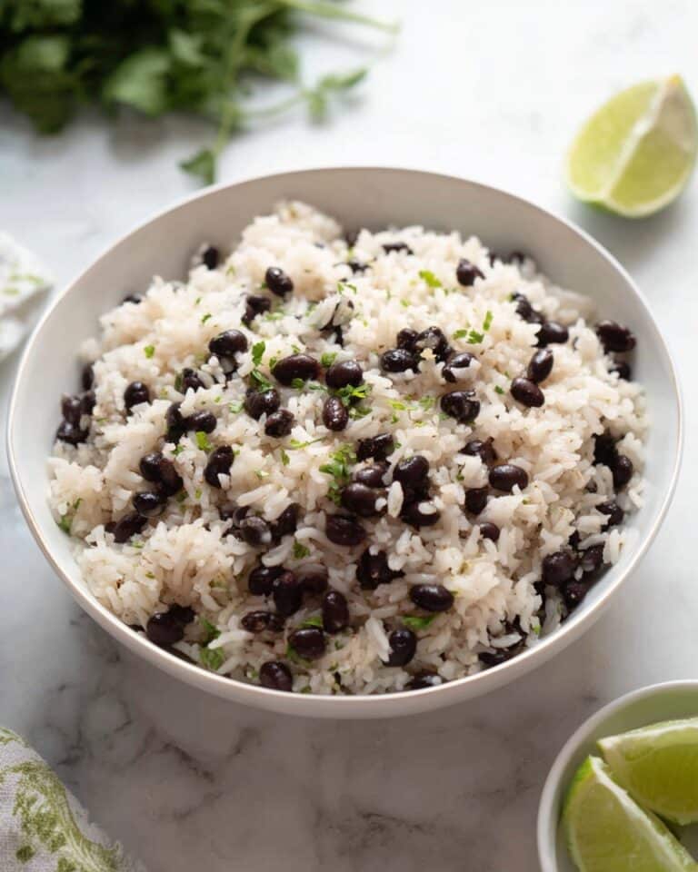 Easy Rice Cooker Black Beans and Jasmine Rice Recipe
