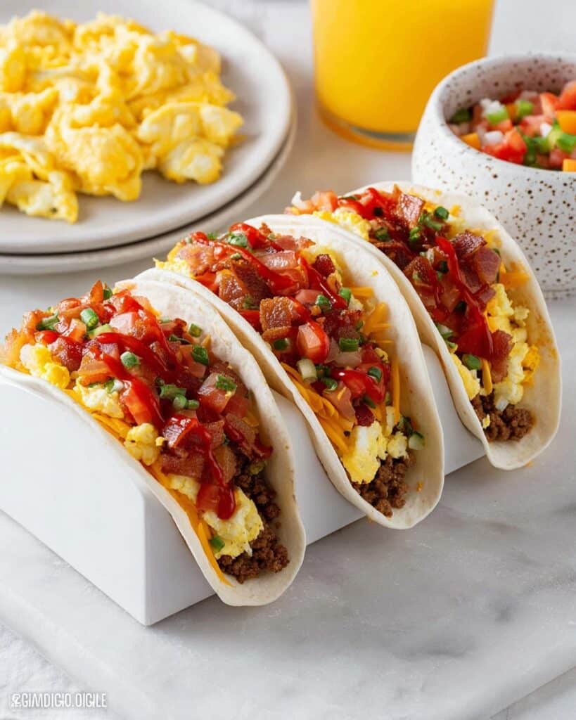 Blackstone Breakfast Tacos Recipe