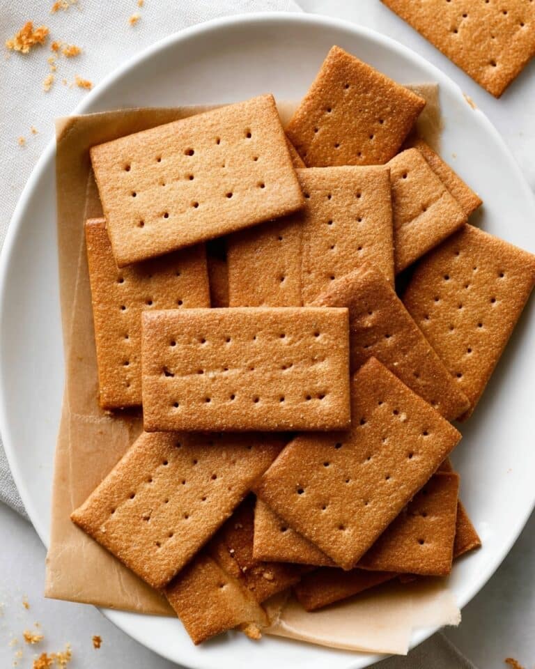 Homemade Whole Wheat Graham Crackers Recipe