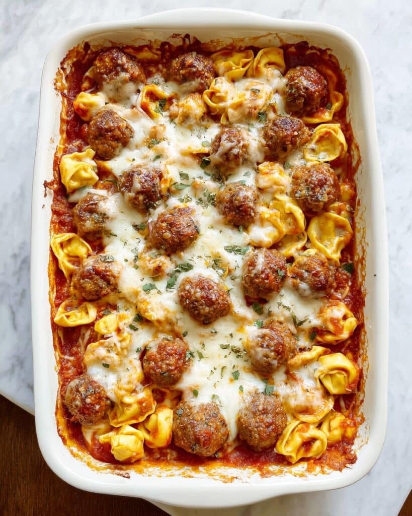 Tortellini Meatball Bake Recipe