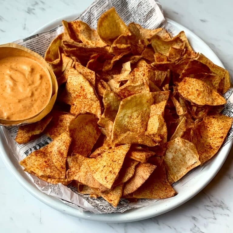 Crispy Red Lentil Chips Recipe