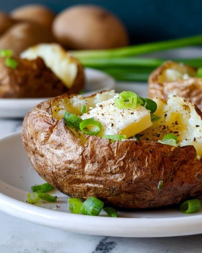 The Perfect Baked Potato Recipe