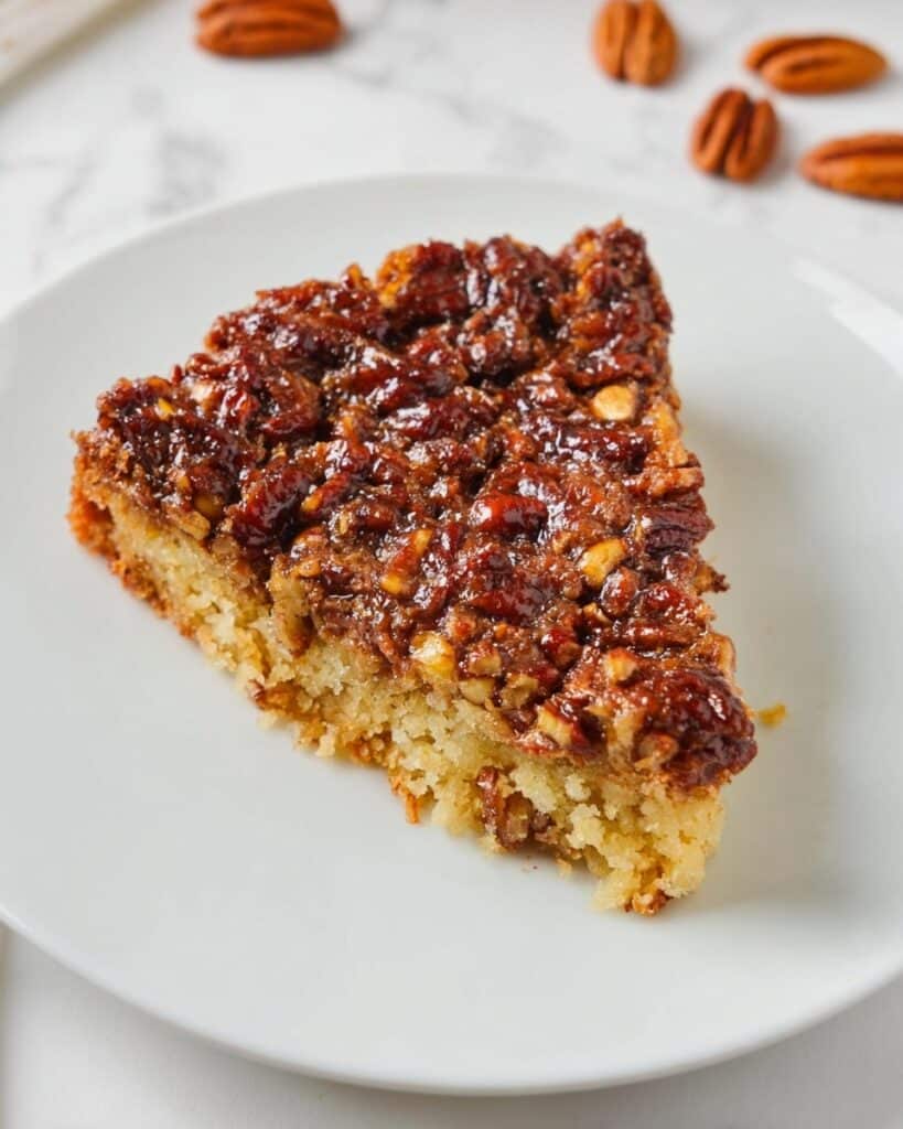 Low Carb Pecan Upside Down Cake Recipe