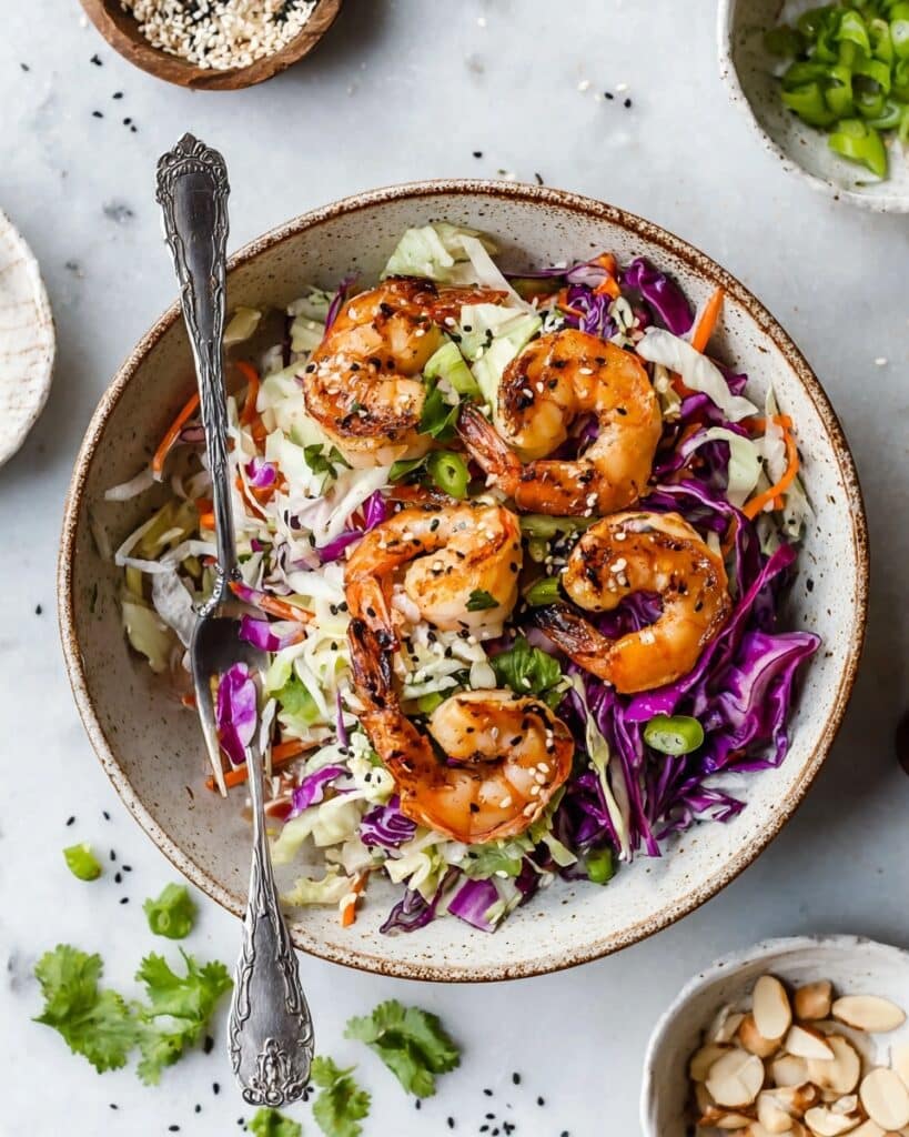 Miso Shrimp Salad Recipe