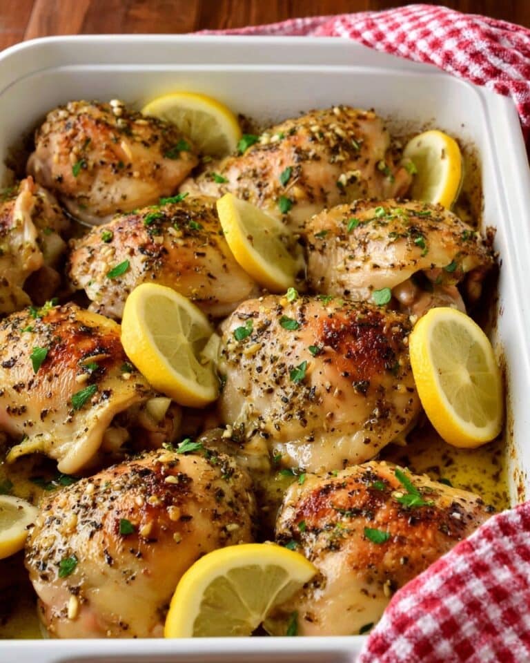 Italian Chicken Thighs and Potatoes Recipe