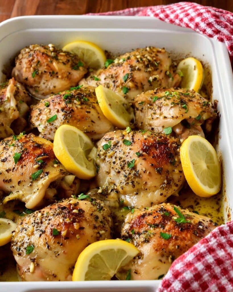 Italian Chicken Thighs and Potatoes Recipe