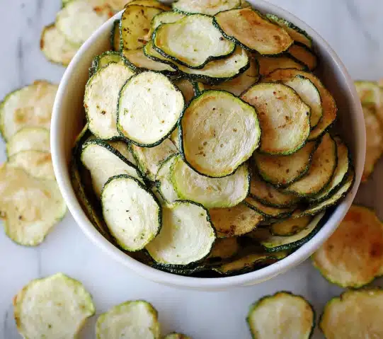 Salt and Pepper Zucchini Chips Recipe 2 Salt and Pepper Zucchini Chips Recipe - Recipe Image